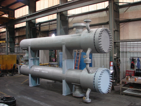 High Pressure DEU Effluent Feed Exchangers